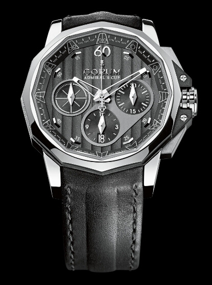 Corum Admiral's Cup Challenger 44 Chrono Steel watch REF: 753.771.20/0F61 AN15 Review